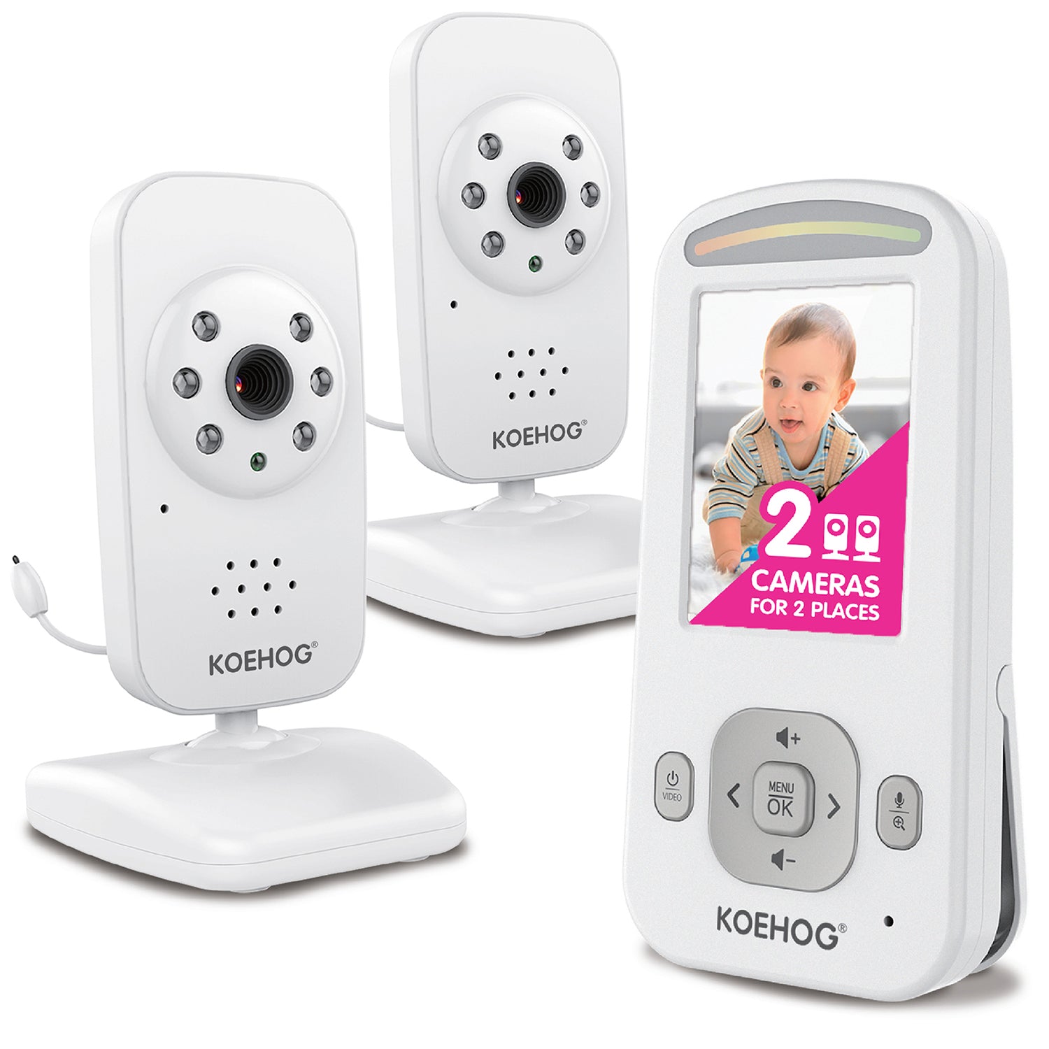 KOEHOG	E622 Video Baby Monitor